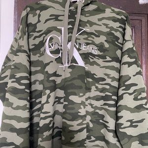 Calvin Klein Women Camo Hoodie